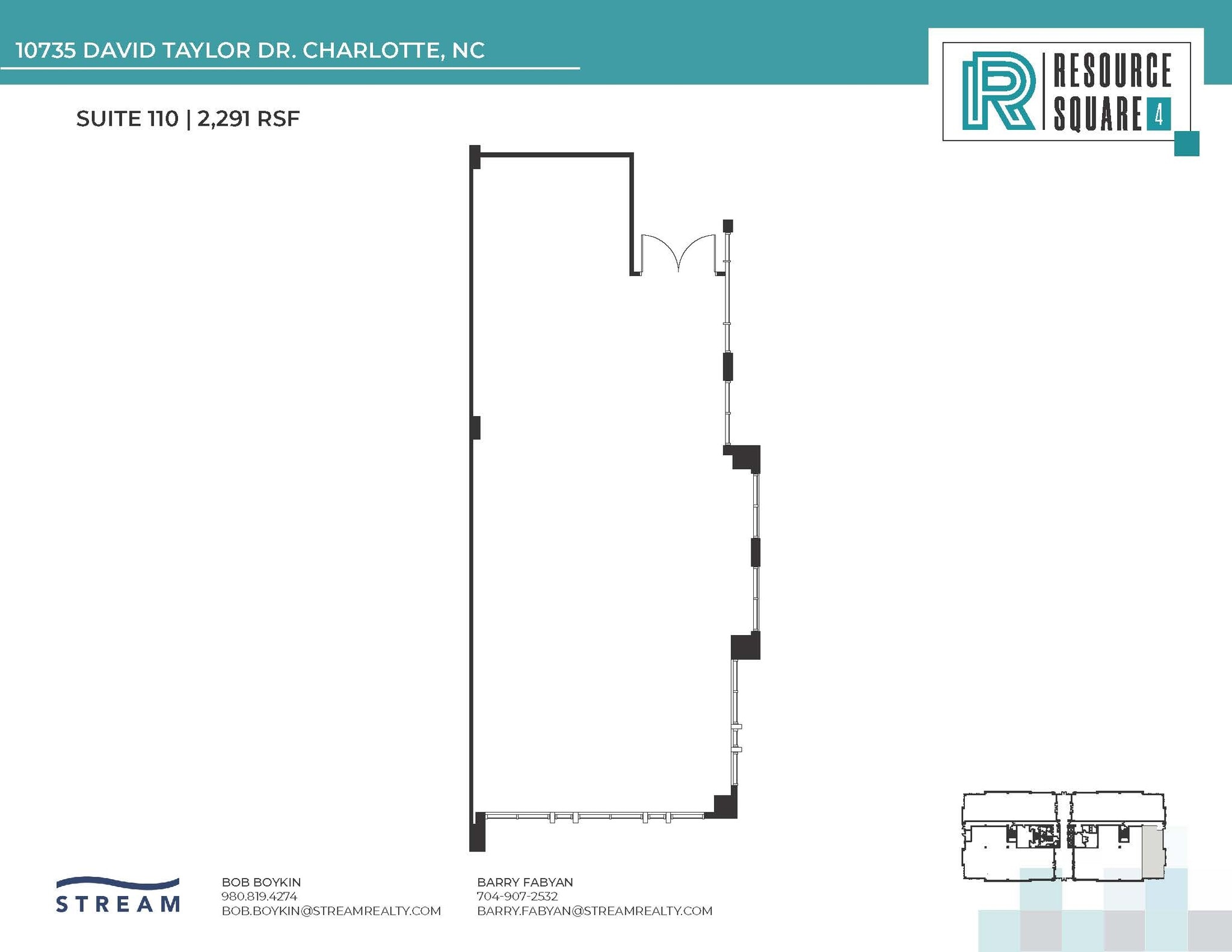 10735 David Taylor Dr, Charlotte, NC for lease Floor Plan- Image 1 of 1