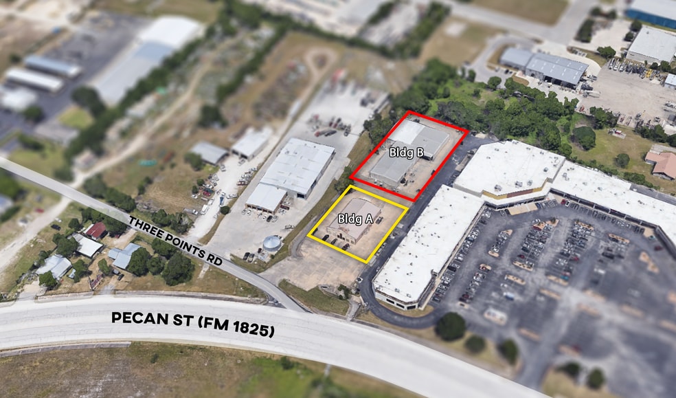 1406 Three Points Rd, Pflugerville, TX for lease - Aerial - Image 3 of 5