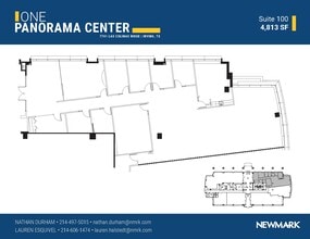 7701 Las Colinas Rdg, Irving, TX for lease Floor Plan- Image 1 of 1