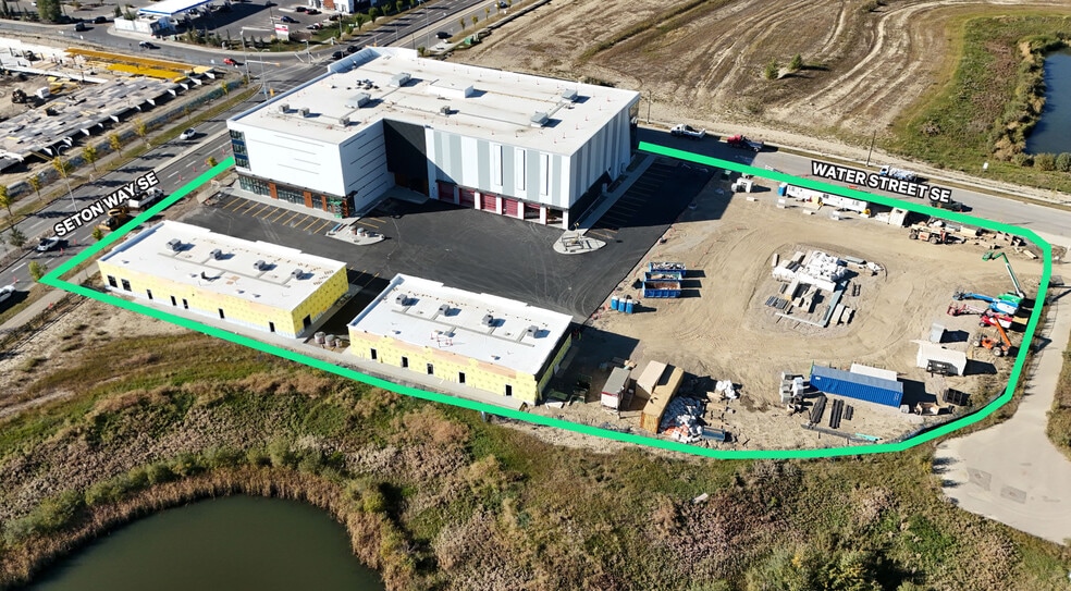 115 Water St SE, Calgary, AB for lease - Aerial - Image 2 of 6