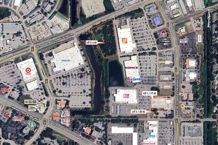 19500 Cochran Blvd, Port Charlotte, FL à vendre - Aérien - Image 2 de 4