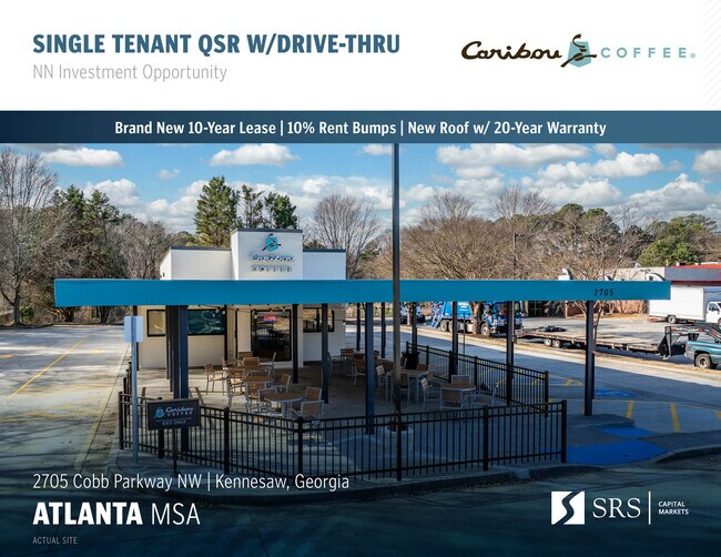 Plus de détails pour 2705 Cobb Pky NW, Kennesaw, GA - Commerce de détail à vendre