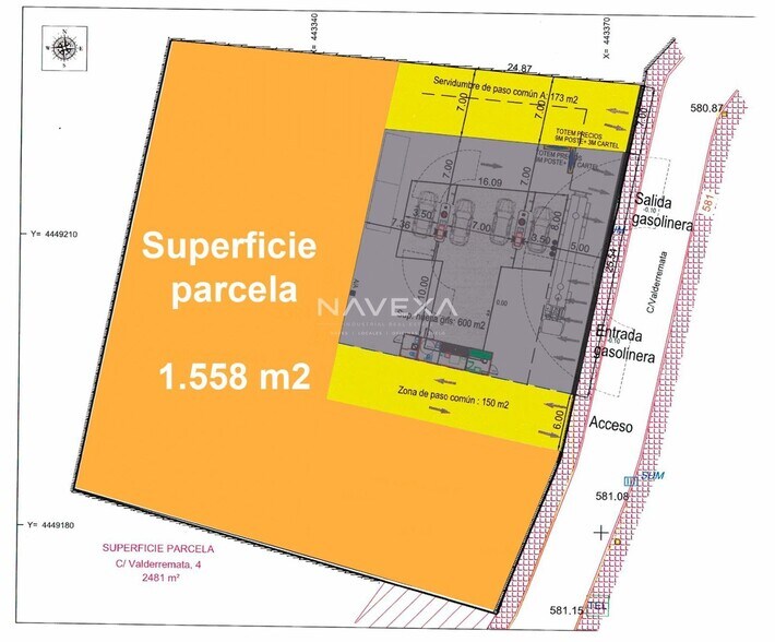 Land in Valdemoro, Madrid for lease - Plat Map - Image 2 of 2