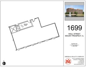 1699 Wall St, Mount Prospect, IL for lease Floor Plan- Image 1 of 4