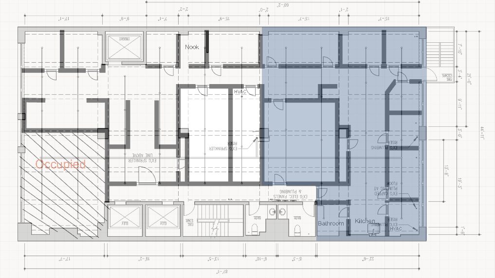 143 W 29th St, New York, NY à louer Plan d  tage- Image 1 de 1