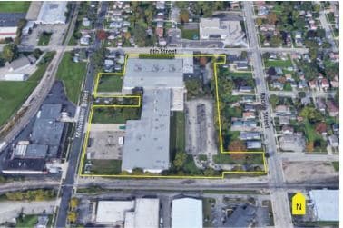 435 6th St, Menasha, WI for lease - Aerial - Image 2 of 9