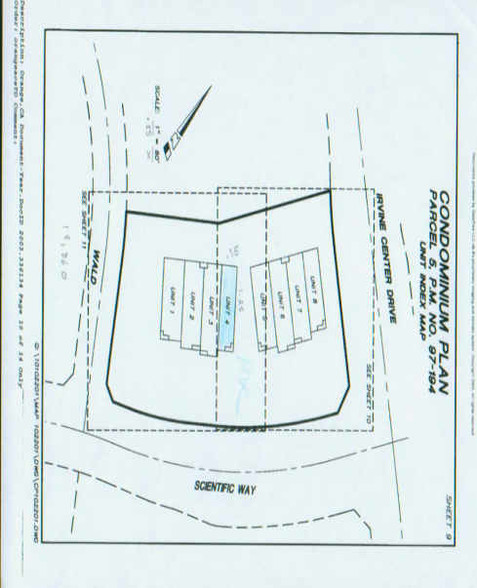 641-671 Wald, Irvine, CA à louer - Plan cadastral - Image 2 de 5