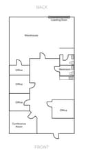 8451 Miralani Dr, San Diego, CA à louer Plan d’étage- Image 1 de 1