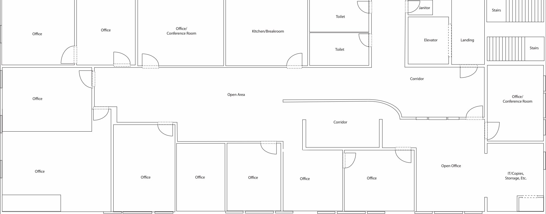101 Granby St, Norfolk, VA for lease Floor Plan- Image 1 of 7
