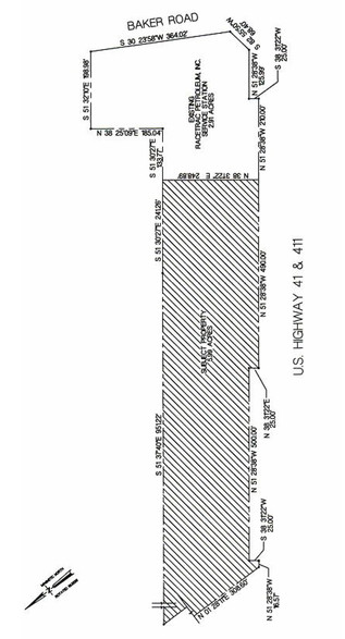 Joe Frank Harris Pky SE, Cartersville, GA à vendre - Plan de site - Image 1 de 1