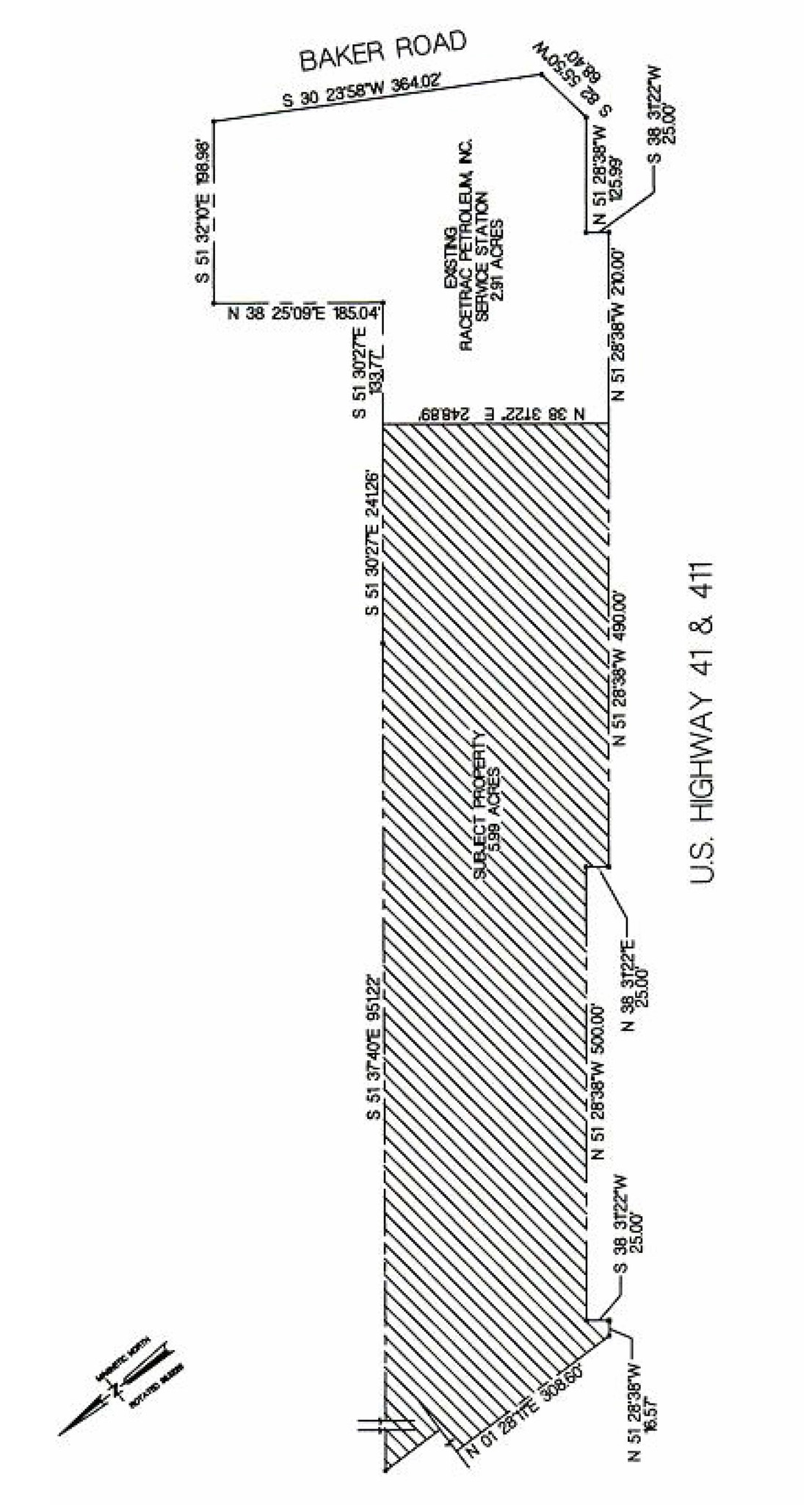 Joe Frank Harris Pky SE, Cartersville, GA à vendre Plan de site- Image 1 de 1