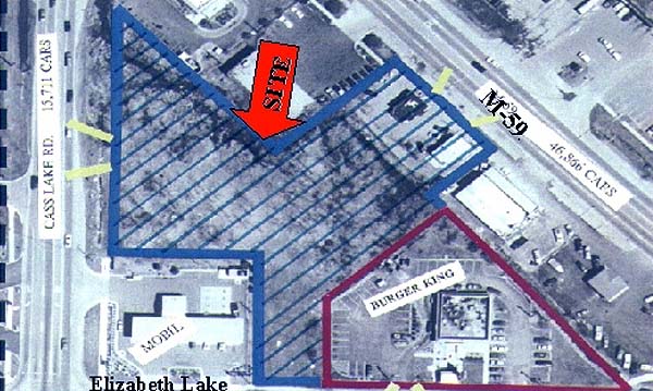 NEQ Elizabeth Lake & Cass Lake Rd, Waterford, MI for sale - Other - Image 2 of 3