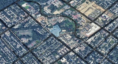 6800 Cameron Dr NW, Washington, DC - Aérien  Vue de la carte