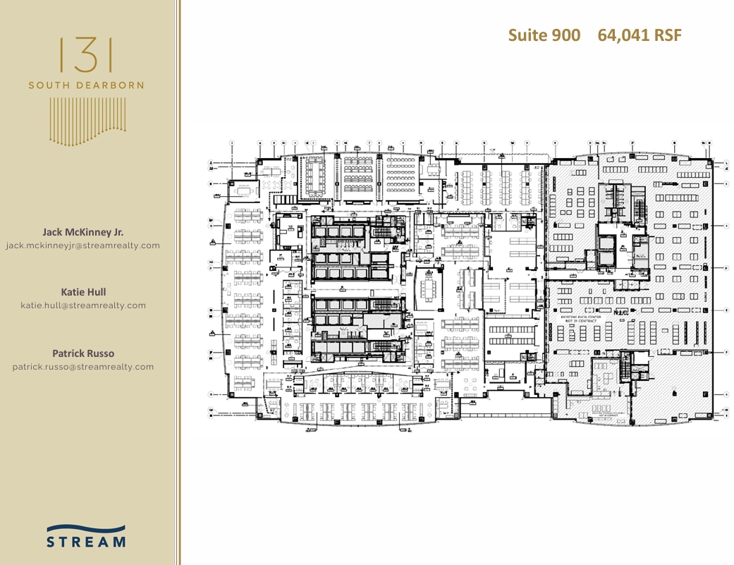131 S Dearborn St, Chicago, IL à louer Plan d’étage- Image 1 de 1