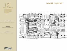 131 S Dearborn St, Chicago, IL à louer Plan d’étage- Image 1 de 1
