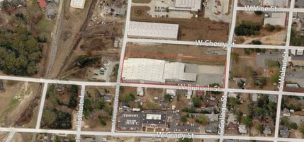 91 S College St, Statesboro, GA - AERIAL map view