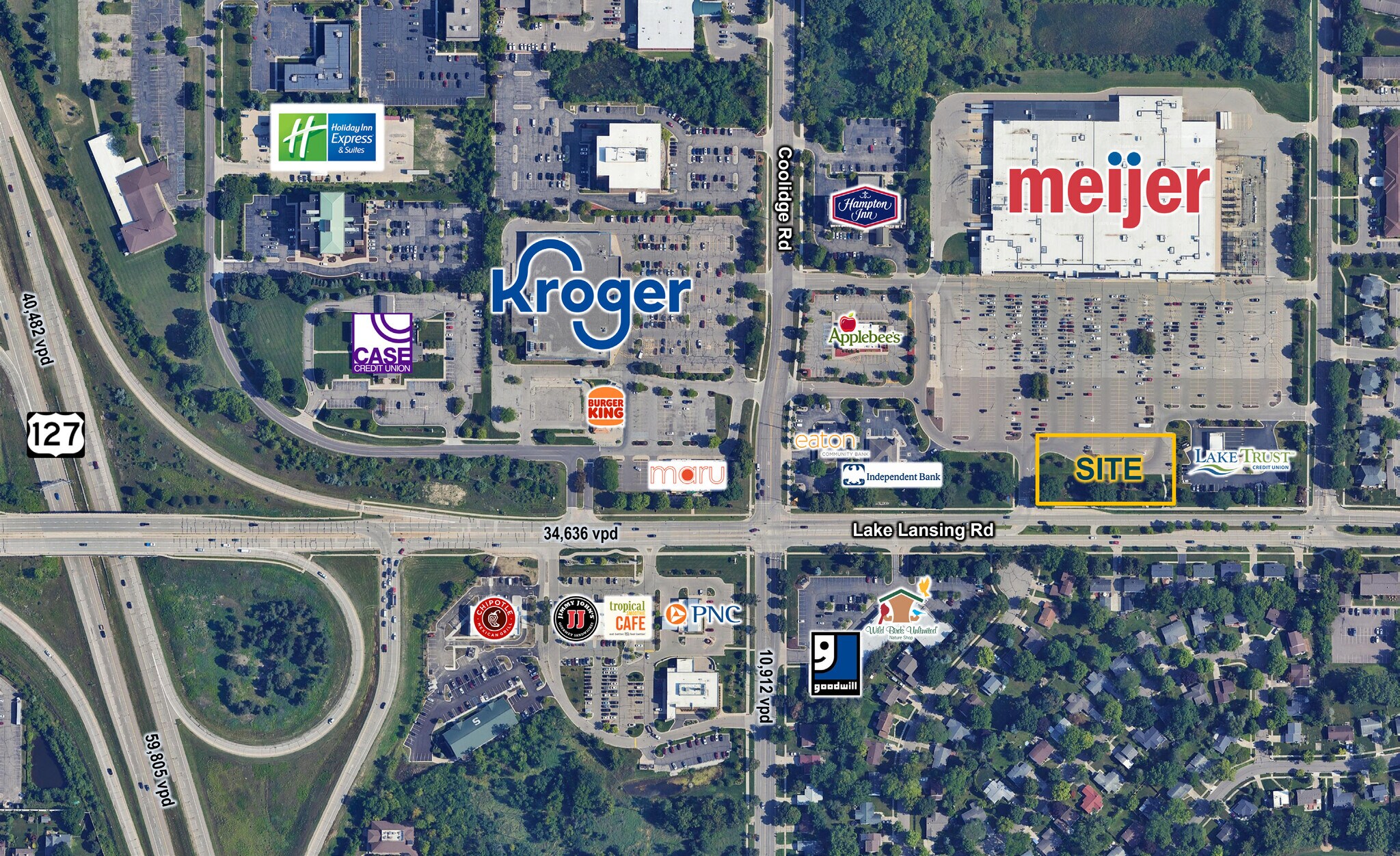 1350 W Lake Lansing Rd, East Lansing, MI for lease Building Photo- Image 1 of 4