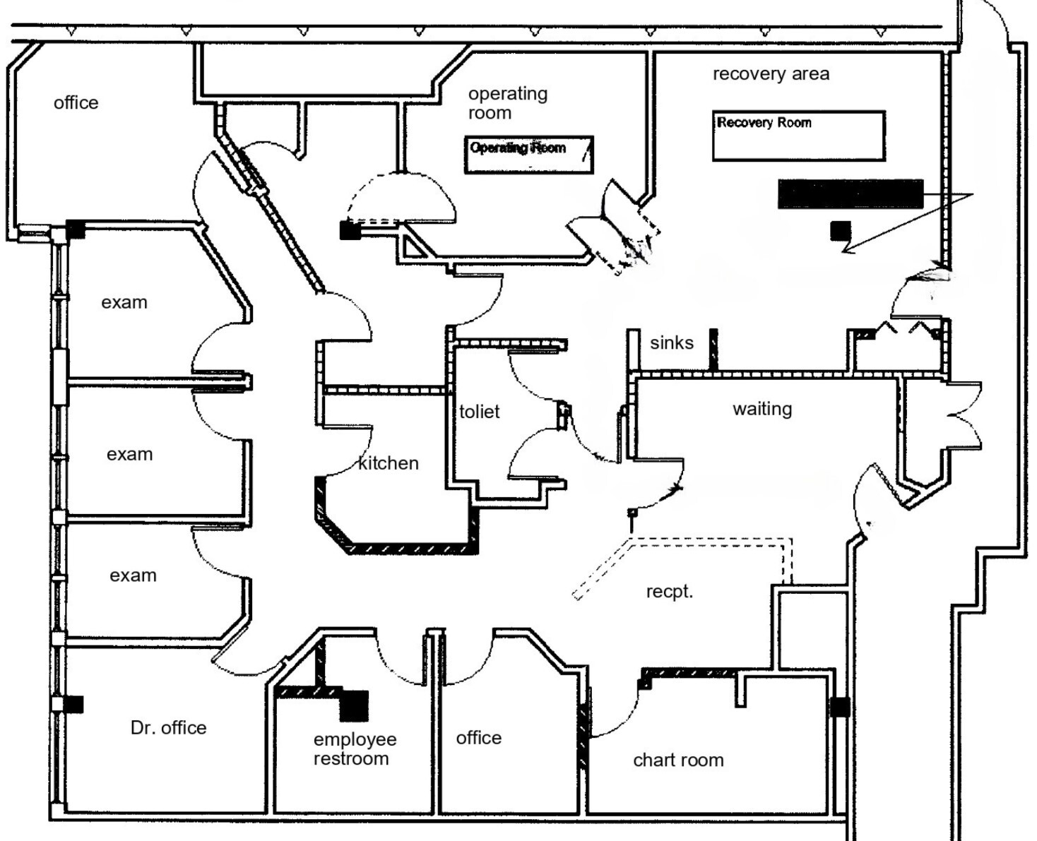 9201 W Sunset Blvd, West Hollywood, CA for lease Floor Plan- Image 1 of 1