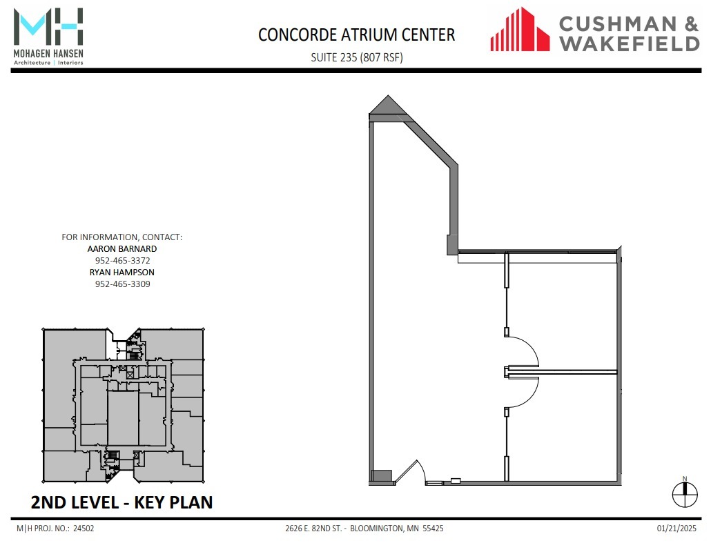 2626 E 82nd St, Bloomington, MN for lease Floor Plan- Image 1 of 1