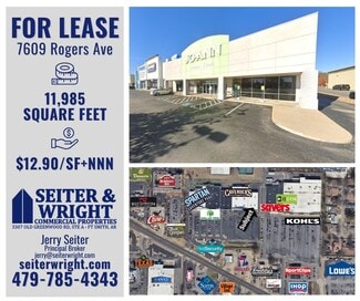 More details for 7601-7615 Rogers Ave, Fort Smith, AR - Retail for Lease