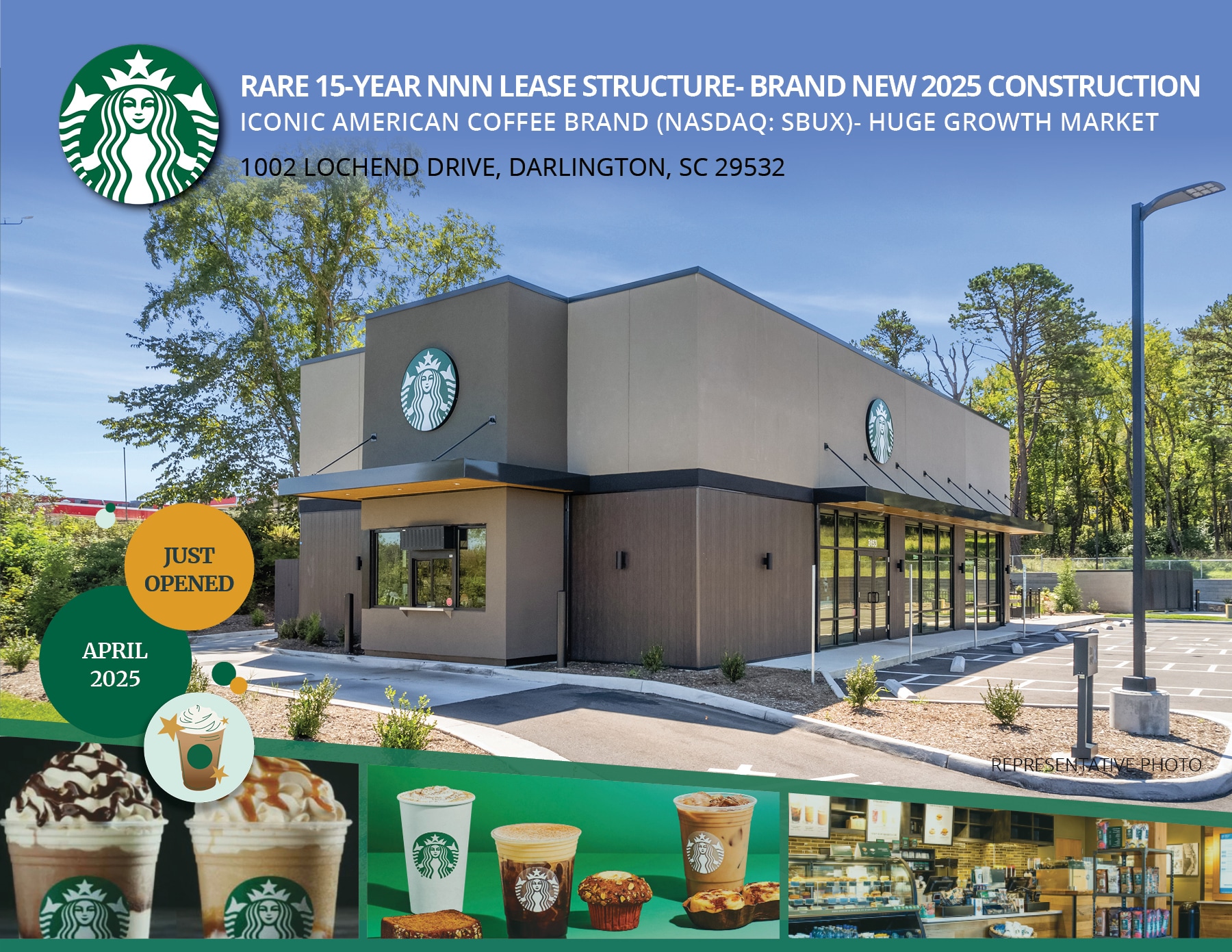 Starbucks, Darlington, SC for sale Building Photo- Image 1 of 4