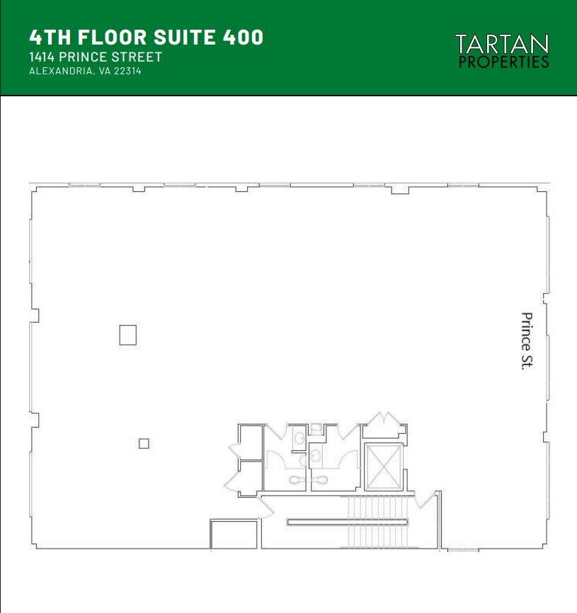 1414-1416 Prince St, Alexandria, VA for lease Floor Plan- Image 1 of 1