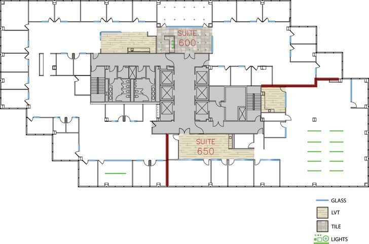 611 Anton Blvd, Costa Mesa, CA for lease Floor Plan- Image 1 of 12