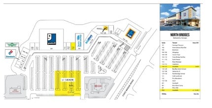 10955 Jones Bridge Rd, Alpharetta, GA for lease Site Plan- Image 1 of 1