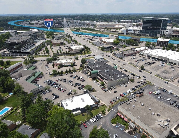 8110-8118 Montgomery Rd, Cincinnati, OH for lease - Aerial - Image 2 of 4