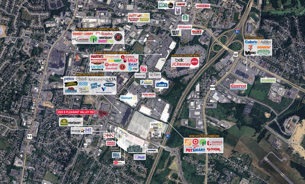 2525 S Pleasant Valley Rd, Winchester, VA for sale - Building Photo - Image 2 of 2