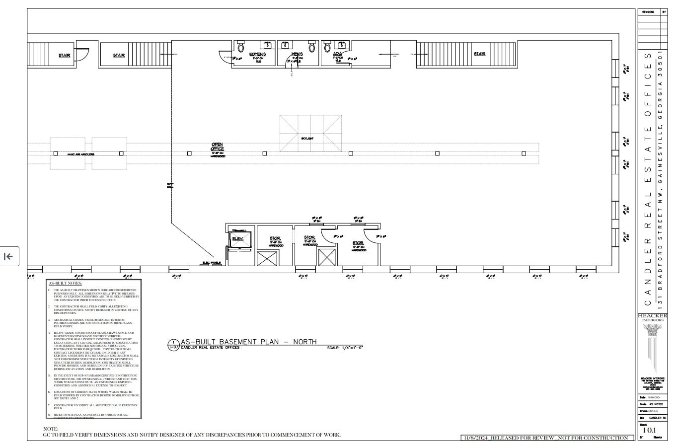 131 Bradford St, Gainesville, GA for lease Floor Plan- Image 1 of 1