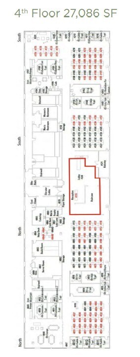 250 S High St, Columbus, OH à louer Plan d’étage- Image 1 de 1