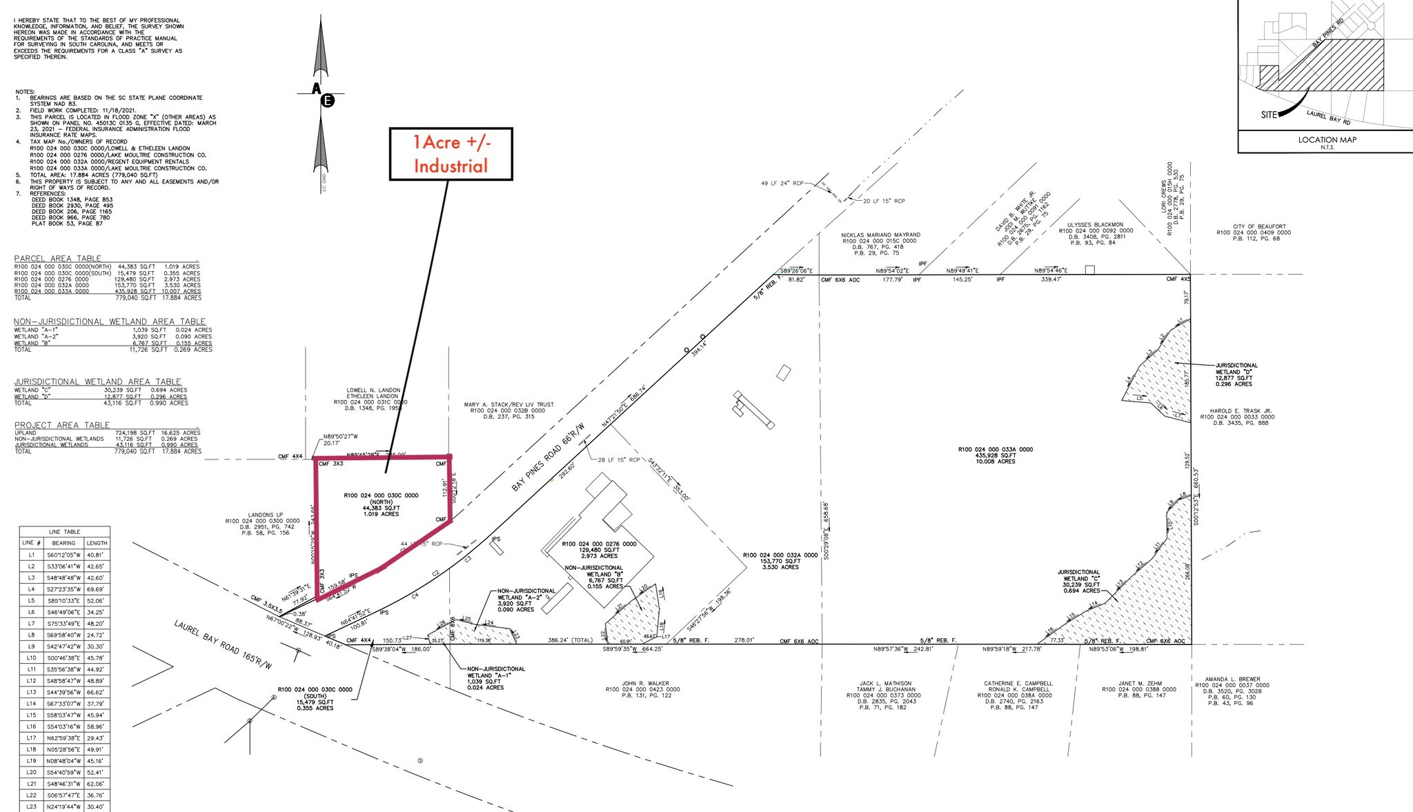 Bay Pines Industrial, Beaufort, SC for sale Primary Photo- Image 1 of 4