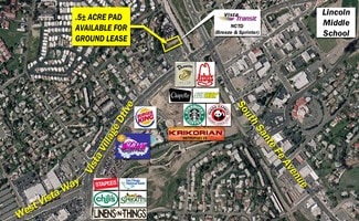 Plus de détails pour 130 Olive Ave, Vista, CA - Terrain à louer