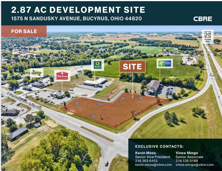 1575 N Sandusky Ave, Bucyrus, OH for sale - Building Photo - Image 1 of 3