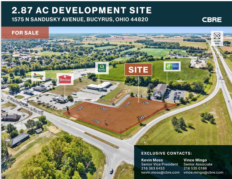 1575 N Sandusky Ave, Bucyrus, OH à vendre Photo du bâtiment- Image 1 de 4