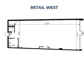 745 Danforth Ave, Toronto, ON à louer Plan d’étage- Image 1 de 1