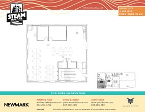 1401 Zuni St, Denver, CO à louer Plan d’étage- Image 1 de 1
