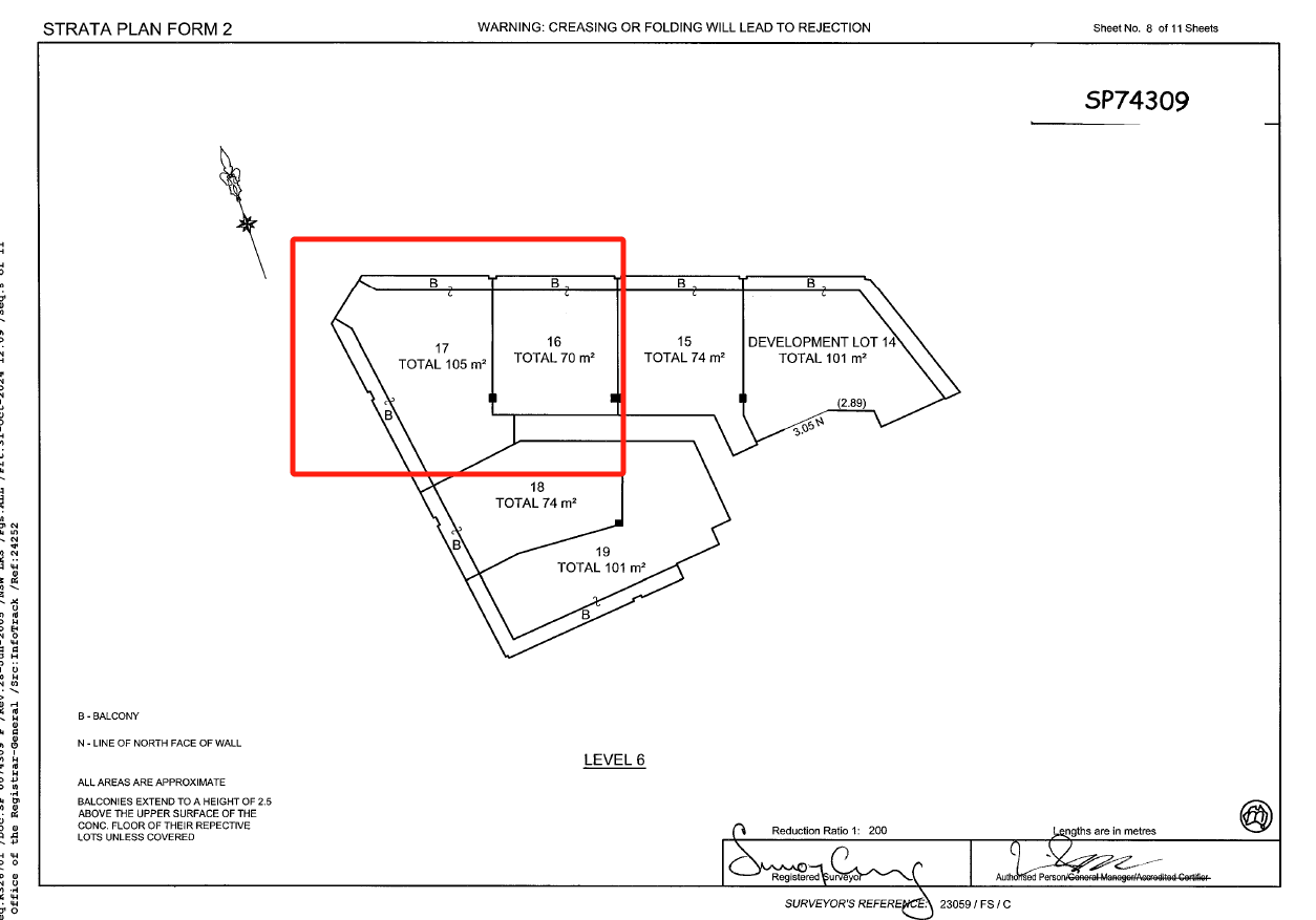25-29 Dixon St, Sydney, NSW 2000 - Unité 16 & 17 -  - Plan d’étage - Image 1 of 1