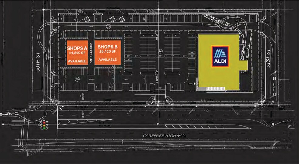 NEC 50th St & Carefree Hwy, Cave Creek, AZ à louer - Photo du bâtiment - Image 3 de 3