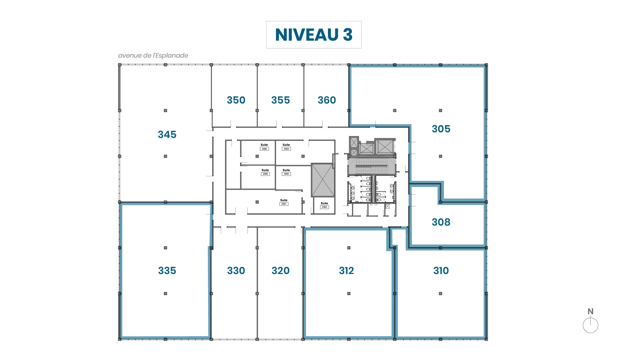 6750 Av de l'Esplanade, Montréal, QC à louer Plan d’étage- Image 1 de 1