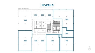 6750 Av de l'Esplanade, Montréal, QC à louer Plan d’étage- Image 1 de 1