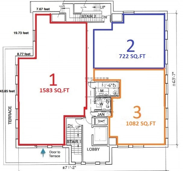 377 Summer St, Somerville, MA à louer - Plan d’étage - Image 2 de 12