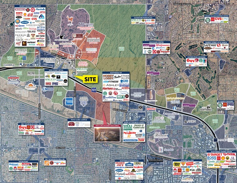 NWC 56th Street & 101 Freeway loop, Phoenix, AZ à vendre - Photo du bâtiment - Image 2 de 5