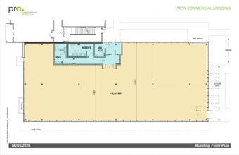 3310 Commercial Ave, Madison, WI à louer Plan de site- Image 2 de 2