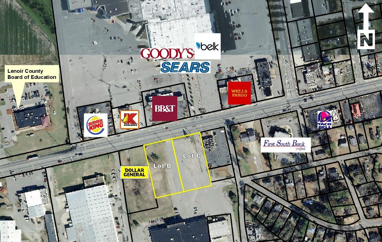 2006 W Vernon Ave, Kinston, NC à vendre Photo du bâtiment- Image 1 de 6