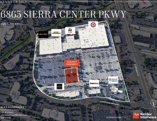 Plus de détails pour 6865 Sierra Center Pky, Reno, NV - Terrain à vendre