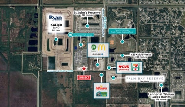 2351 Malabar Rd, Palm Bay, FL - AERIAL map view - Image1