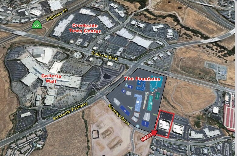 990 Reserve Dr, Roseville, CA à louer - Aérien - Image 2 de 33