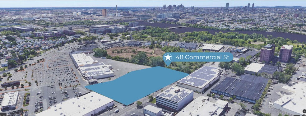 48 Commercial St, Medford, MA à louer - Aérien - Image 1 de 2